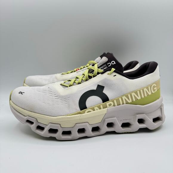 On Running Cloudmonster Undyed Zest Road Running Sneakers Men’s Size 9